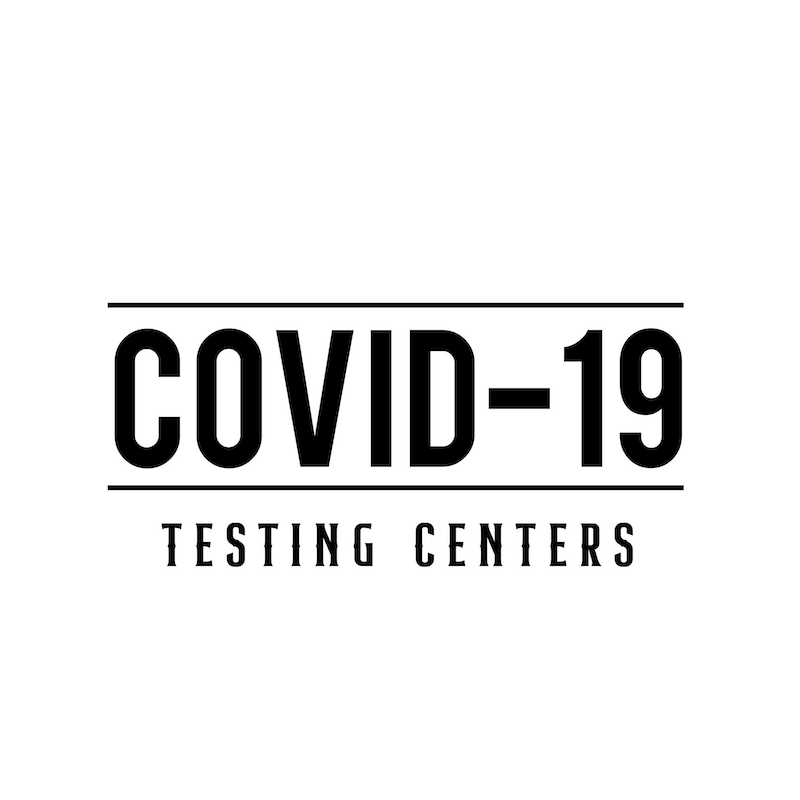 Covid-19 Testing Centers - Drive-Thru Site Logo