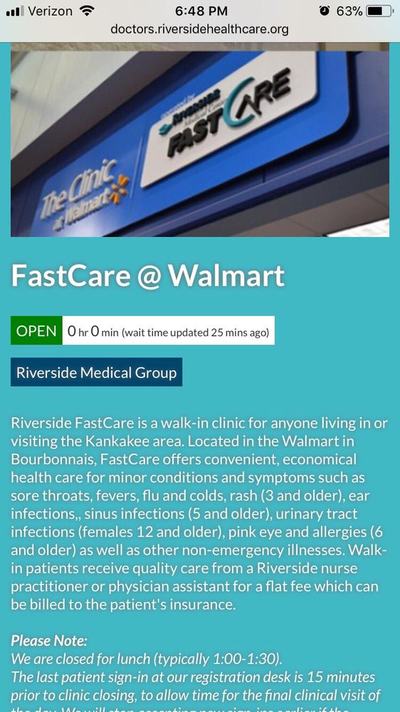 Riverside FastCare Book Online Urgent Care in