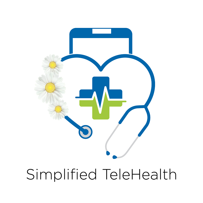 Simplified Telehealth Logo