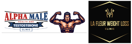 Alpha Male and La Fleur - Health and Testosterone Clinic and Weight Loss Clinic Logo