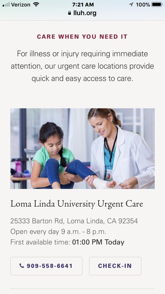 Loma Linda Urgent Care - Book Online - Urgent Care in Loma Linda, CA 92354