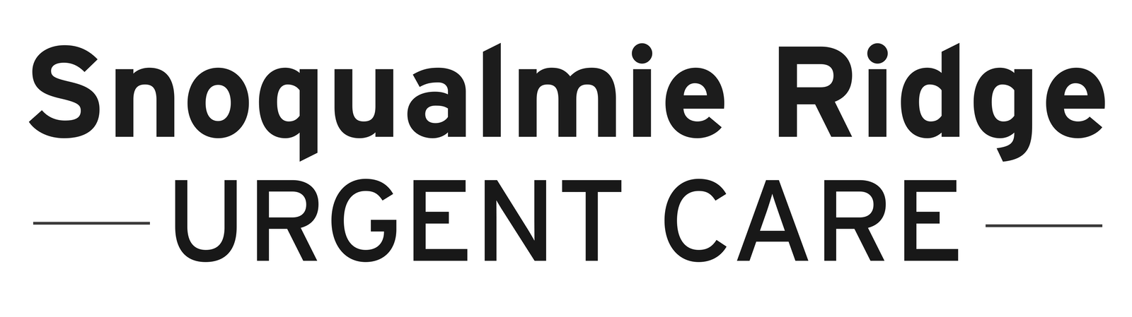 Snoqualmie Ridge Urgent Care Logo