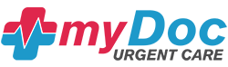 myDoc Urgent Care - Temple University Campus Logo