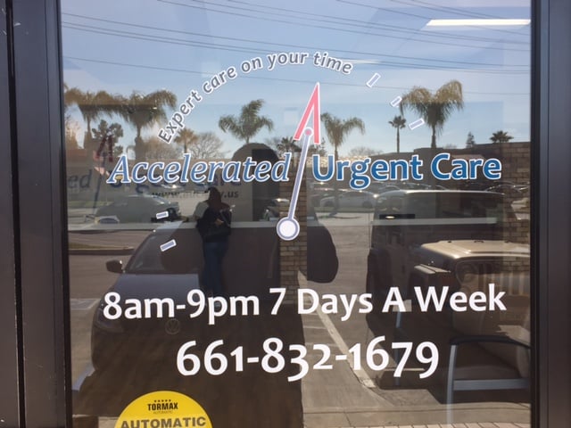 accelerated urgent care white lane bakersfield california