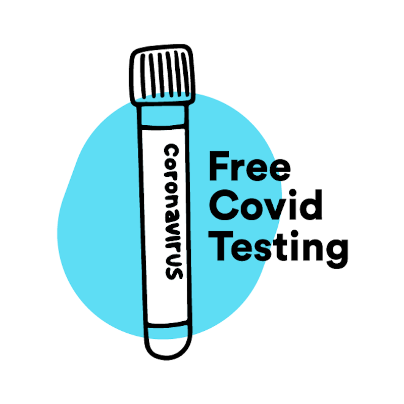 Free Covid Testing - Dallas Logo
