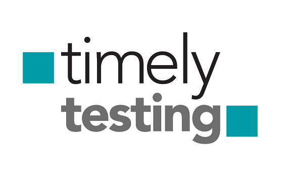 Timely Testing - Las Vegas Logo