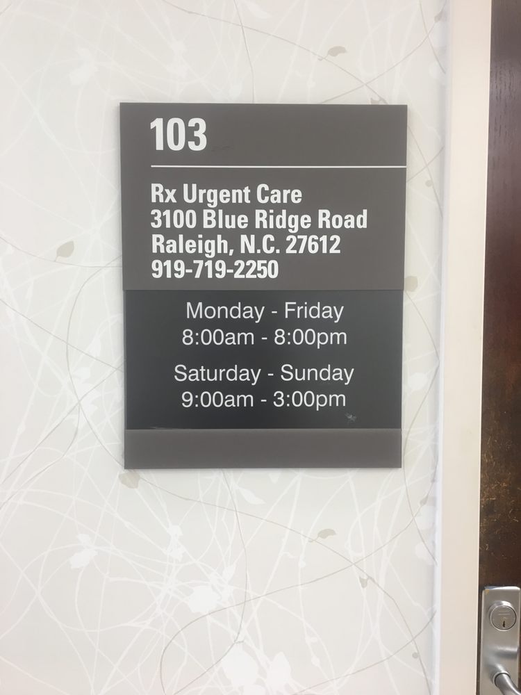 Rx Urgent Care Raleigh Book Online Urgent Care In Raleigh Nc 27612 Solv