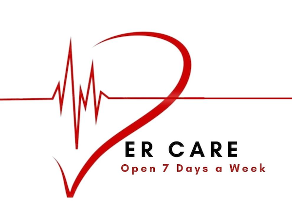 ER Care- Walk-in Urgent Care - Chest Pain Center Logo