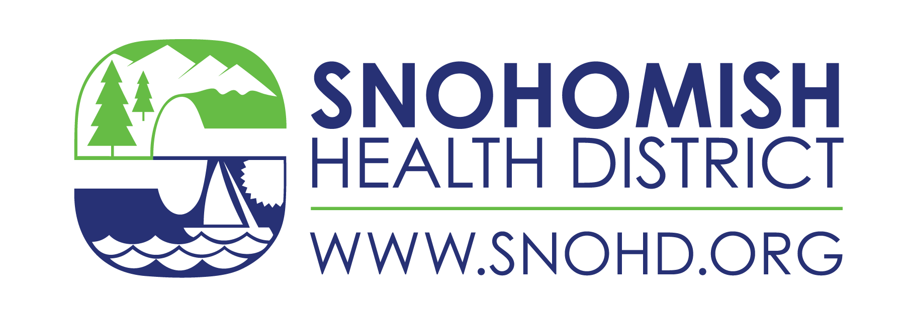 Snohomish Health District Testing Site - Boom City - Symptoms Logo